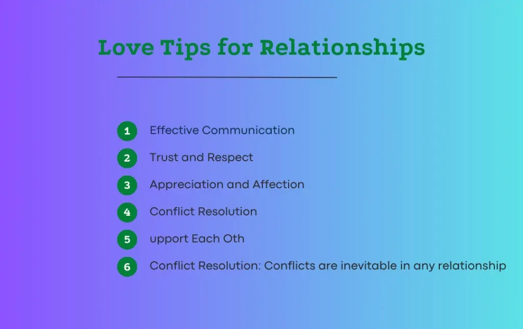 Love Tips for Relationships