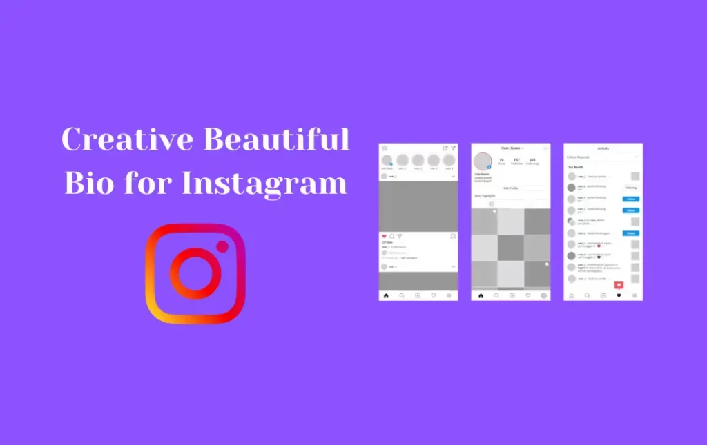 Creative Beautiful Bio for Instagram