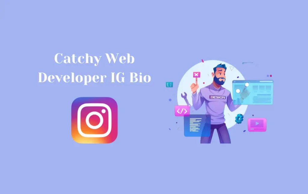 Catchy Web Developer IG Bio