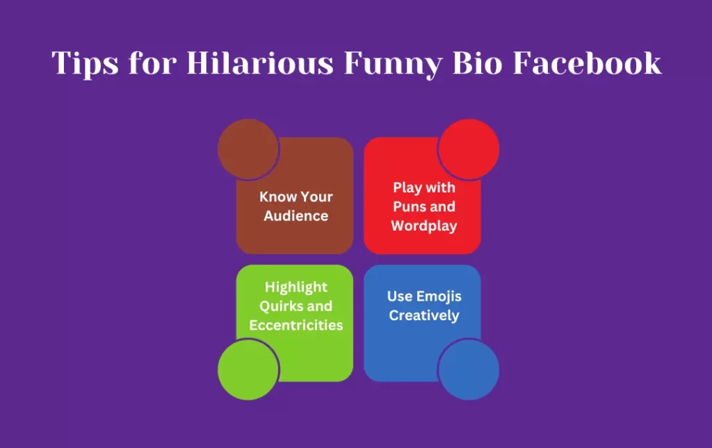 Infographics: Tips for Hilarious Funny Bio Facebook