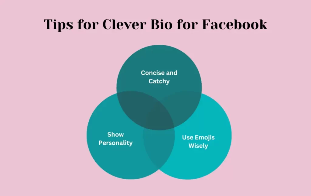 Infographics: Tips for Clever Bio for Facebook