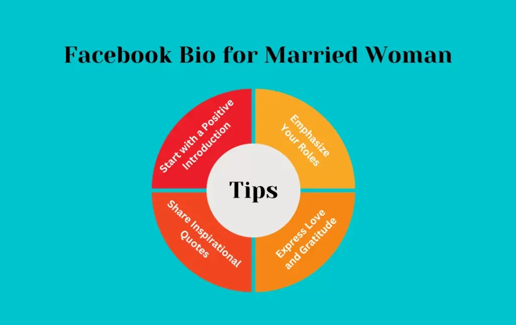 Infographics: Tips Facebook Bio for Married Woman