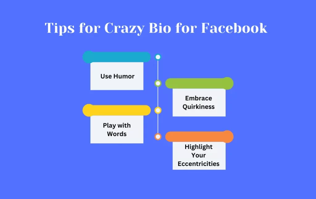 Infographics: Tips for Crazy Bio for Facebook 