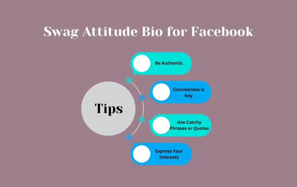 Infographics: Tips for Swag Attitude Bio for Facebook