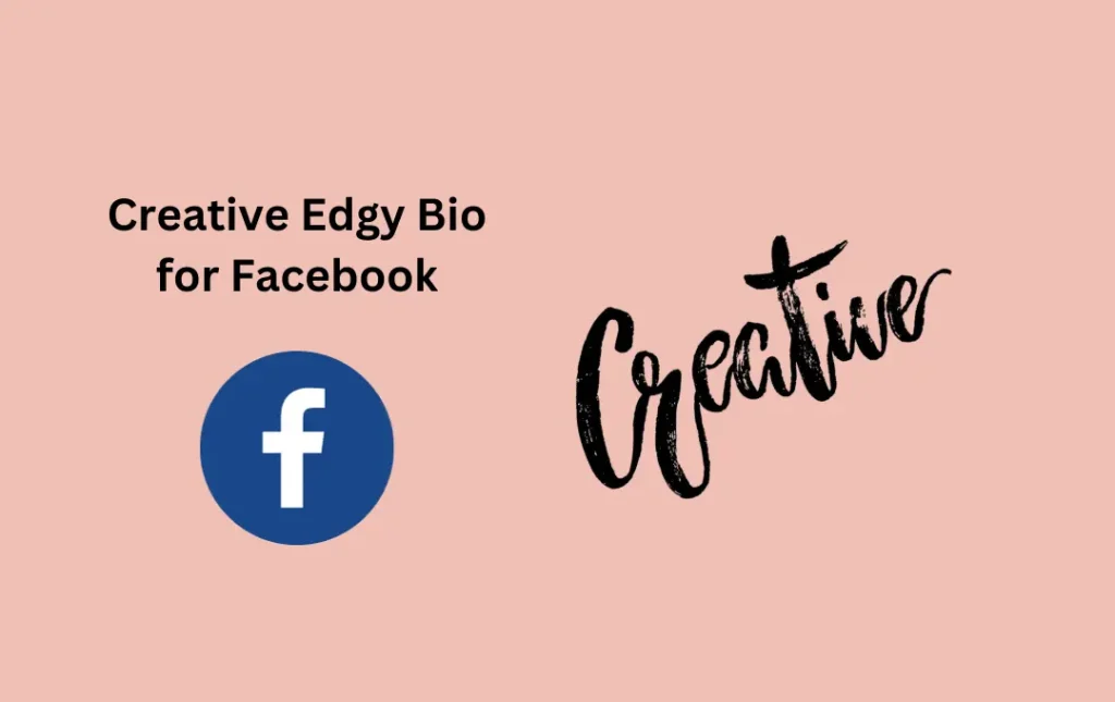 Creative Edgy Bio for Facebook
