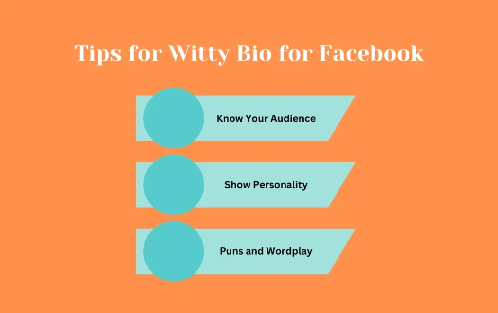 Infographics: Tips for Tips for Witty Bio for Facebook