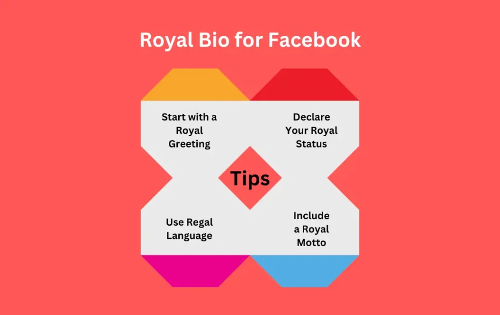 Infographics: Tips for Royal Bio for Facebook