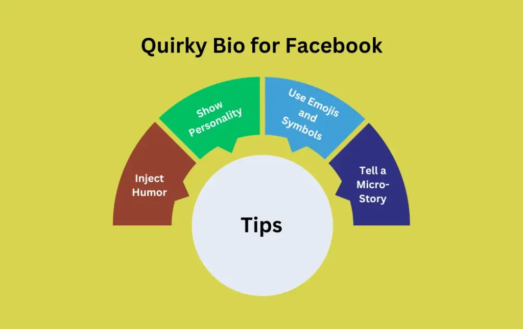 Infographics: Tips for Quirky Bio for Facebook