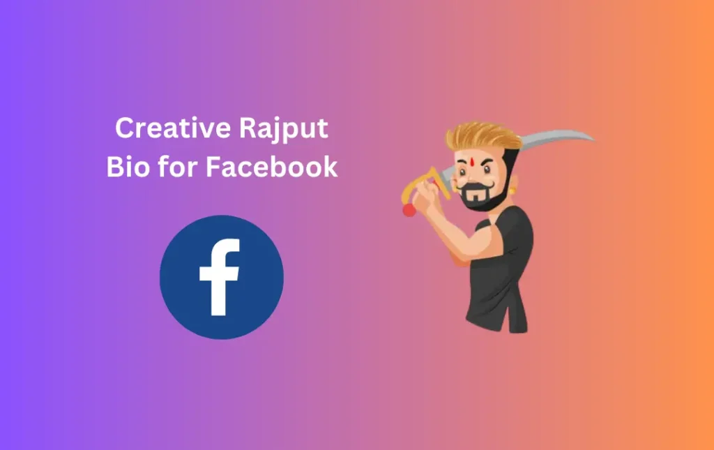 Creative Rajput Bio for Facebook