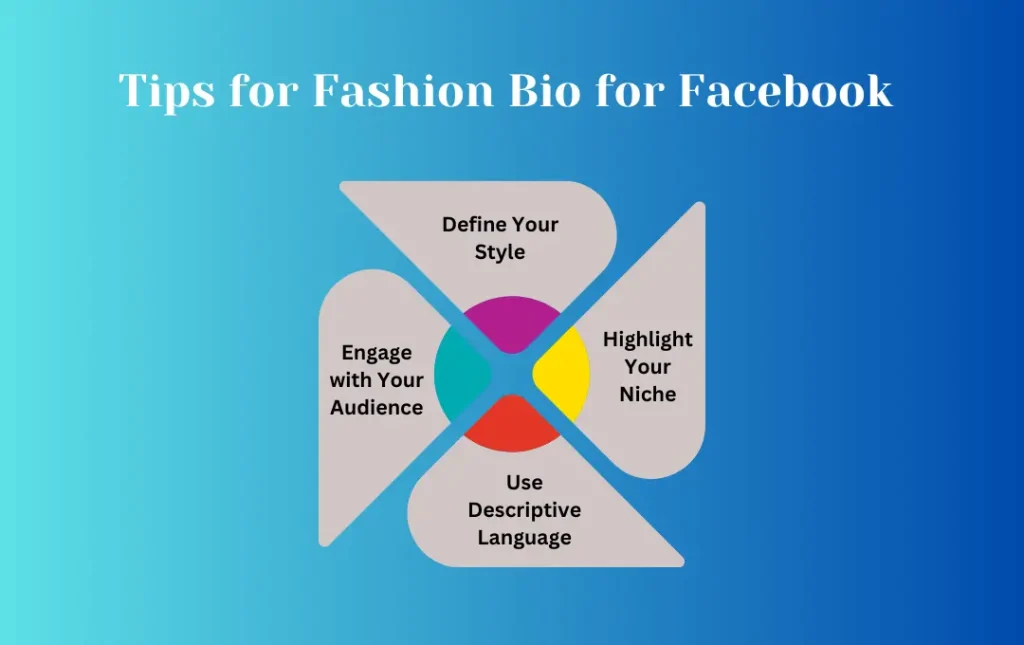 Infographics: Tips for Tips for Fashion Bio for Facebook

