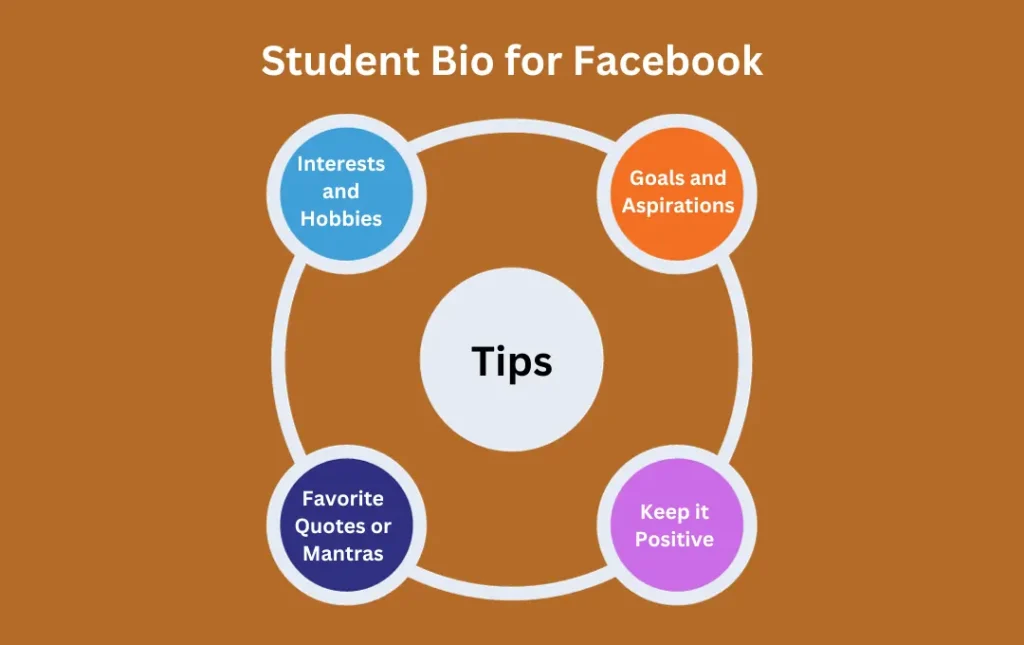 Infographics: Tips for Student Bio for Facebook