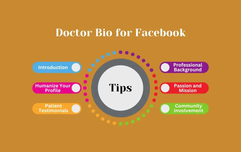 Infographics: Tips for Doctor Bio for Facebook