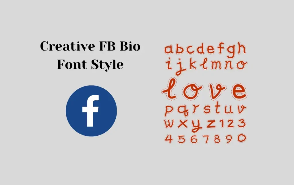 Creative FB Bio Font Style