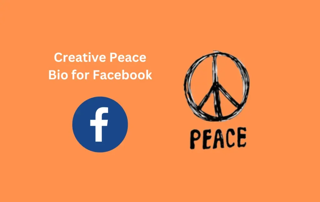 Creative Peace Bio for Facebook