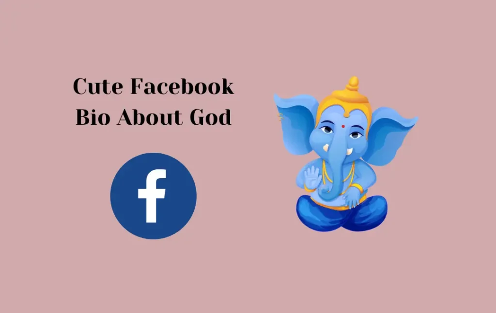Cute Facebook Bio About God