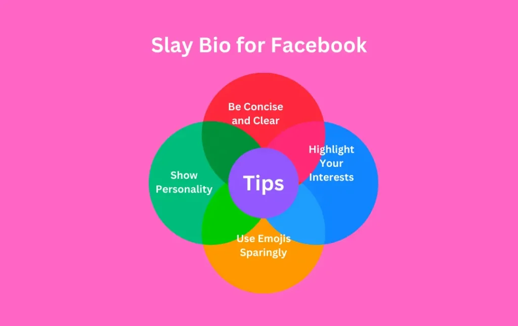 Infographics: Tips for Slay Bio for Facebook