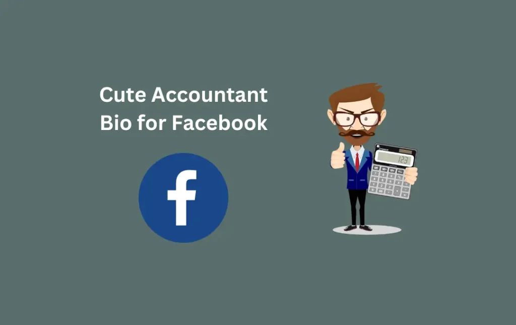 Cute Accountant Bio for Facebook