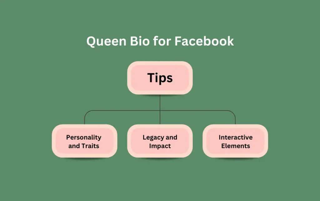 Infographics: Tips for Queen Bio for Facebook