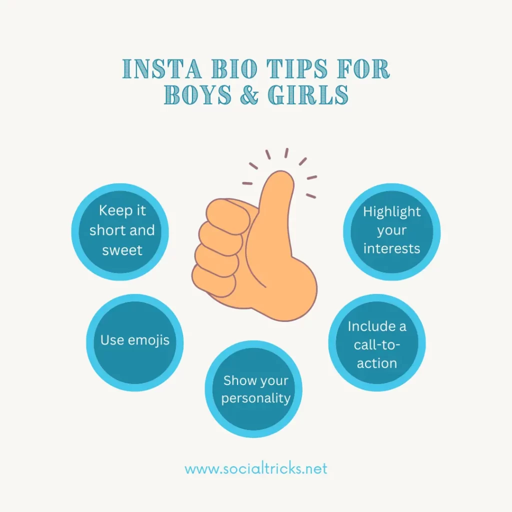 Latest Instagram bio tips for boys and girls