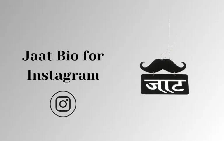 Best Jaat Bio for Instagram | VIP & Attitude Jaata Bio
