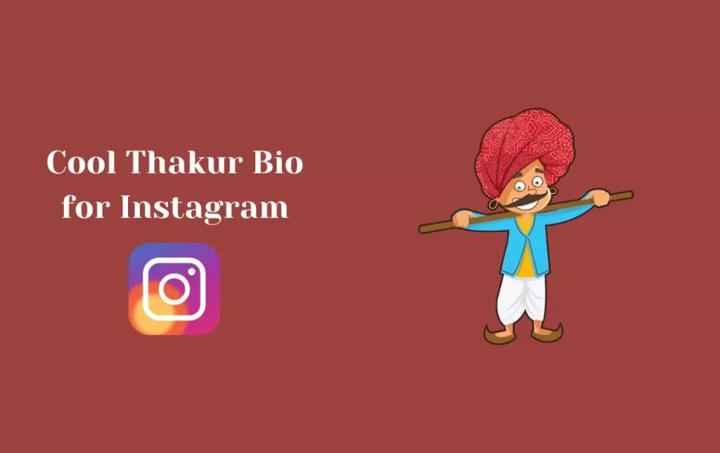 Cool Thakur Bio for Instagram