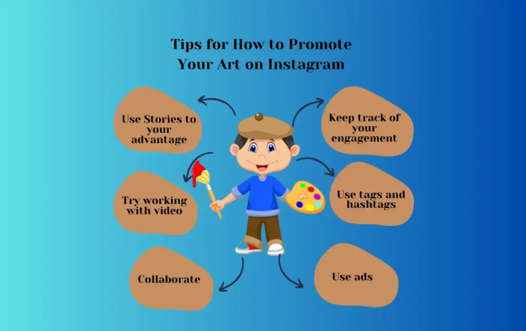 how to promote your art on instagram