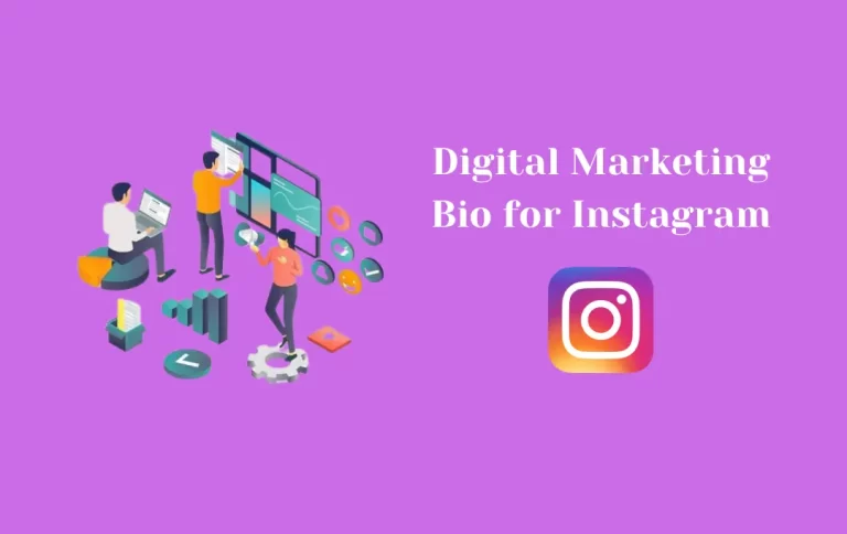 Best Digital Marketing Bio for Instagram | Instagram Bios for Marketing Agencies & Digital Marketers