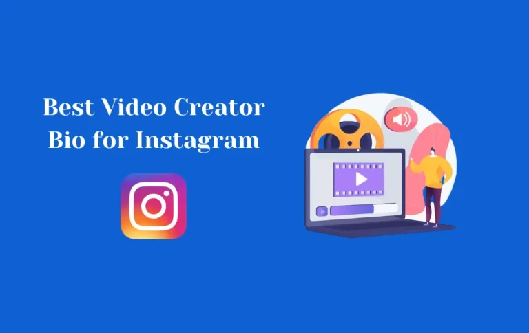 Awesome Video Creator Bio for Instagram | Instagram Bio for Video Creator