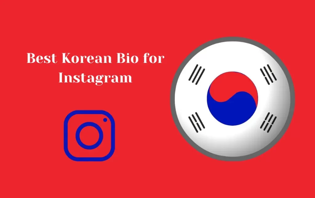 Korean Bio for Instagram