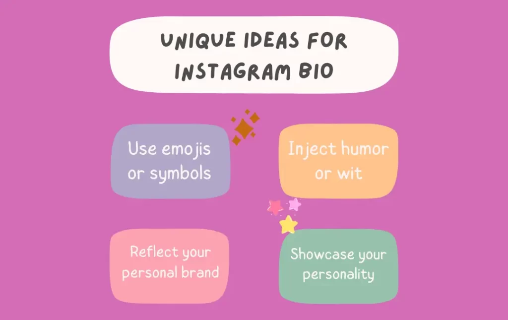 Infographics: Instagram Bio Examples