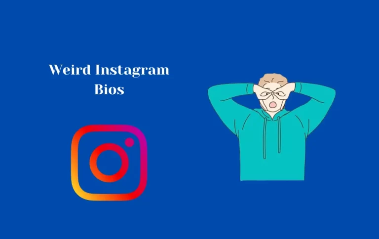 Best Weird Instagram Bios | Strange Instagram Bio Ideas