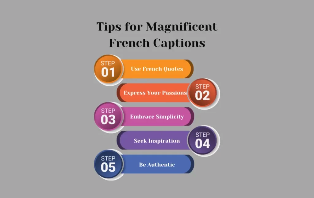 Infographics:  French Quotes for Instagram Bio 