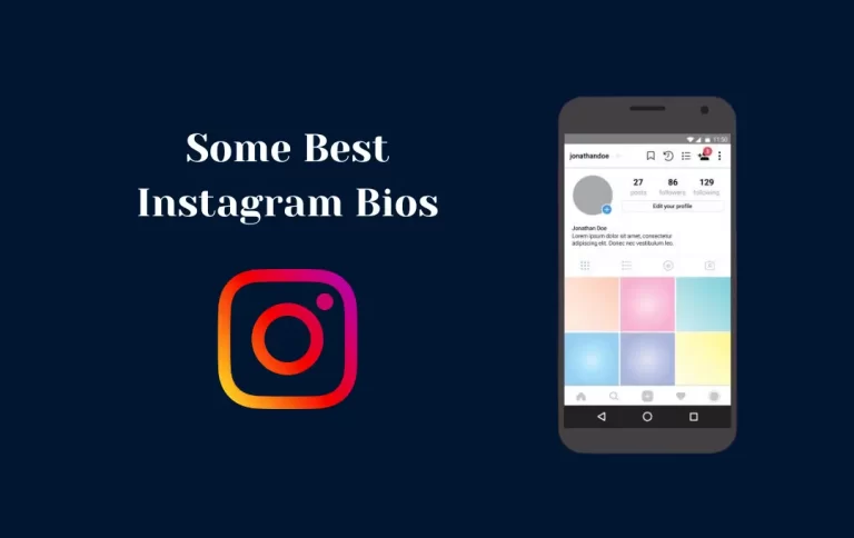 Best Some Instagram Bio | Some Quotes & Captions for Instagram Bio