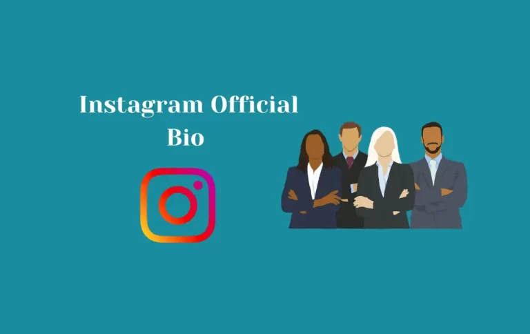 Best Instagram Official Bio | Unique & Creative Official Bios for Instagram