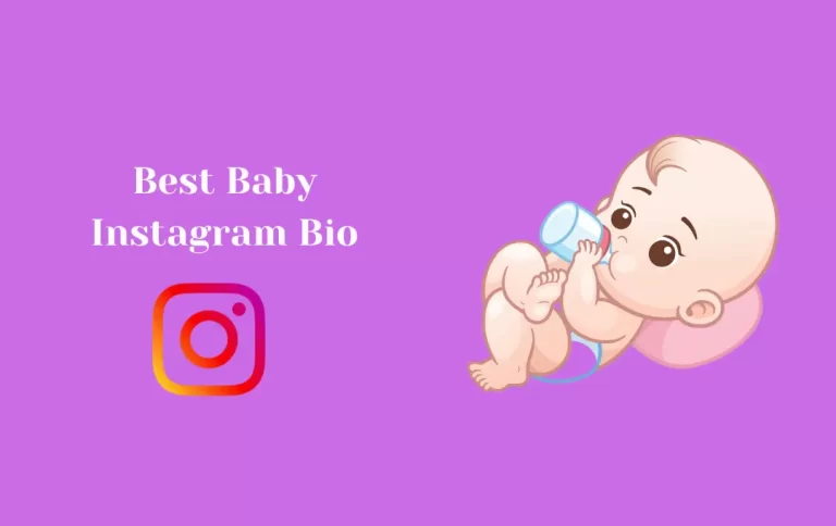 Best Baby Instagram Bio | Instagram Bio for Baby