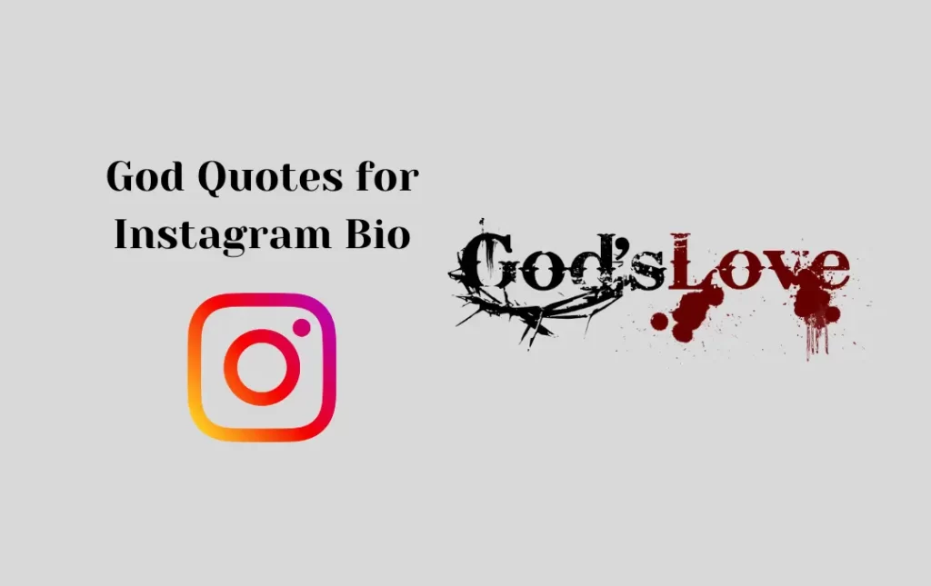 God Quotes for Instagram Bio