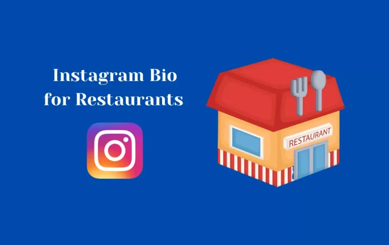 Best Instagram Bio for Restaurants | Restaurant Captions & Quotes for Instagram Bio