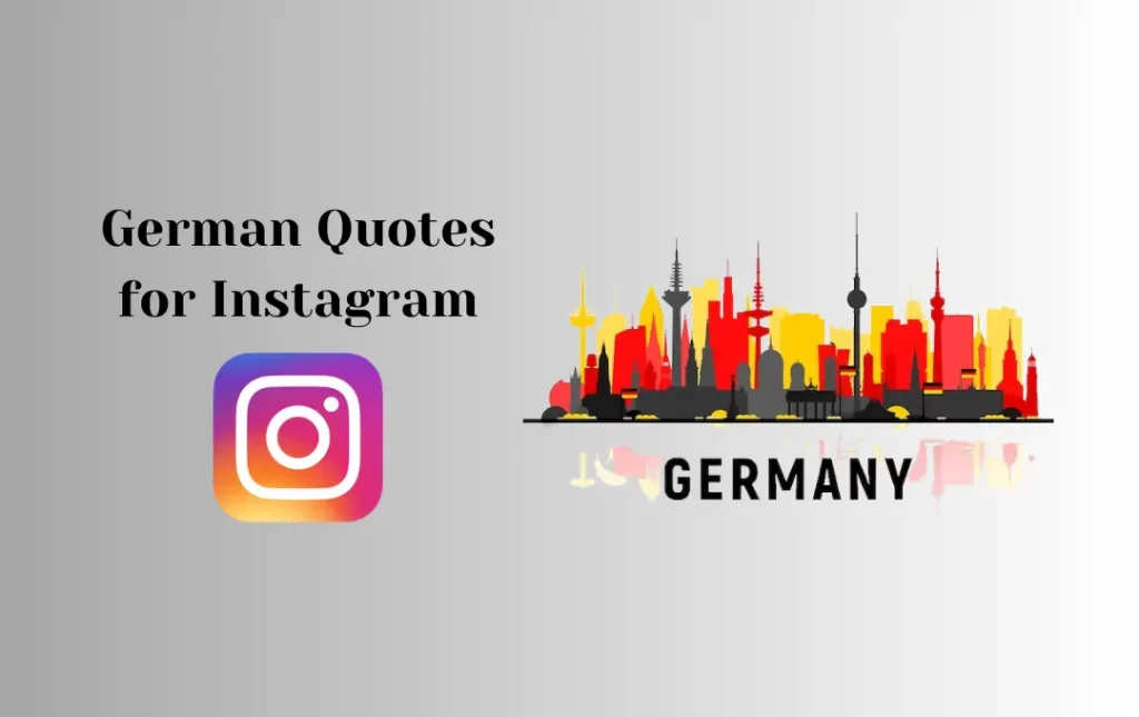 German Quotes for Instagram