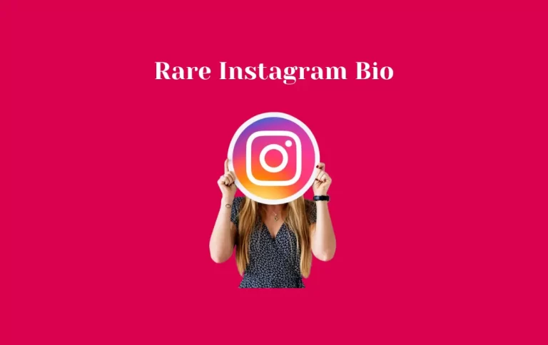 Awesome Rare Instagram Bio | Rare Captions & Quotes for Instagram