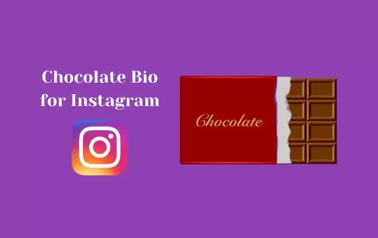 Best Chocolate Bio for Instagram | Chocolate Captions & Quotes for Instagram Bio