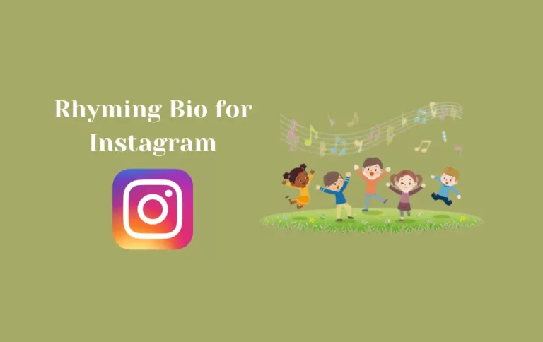 Best Rhyming Bio for Instagram | Rhyming Captions & Quotes for Instagram Bio