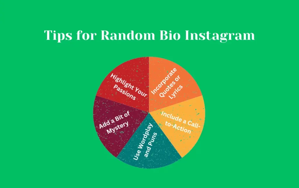 Infographics: Tips for Random Bio Instagram