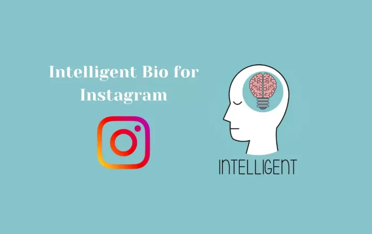 Best Intelligent Bio for Instagram | Instagram Bio for Intelligent