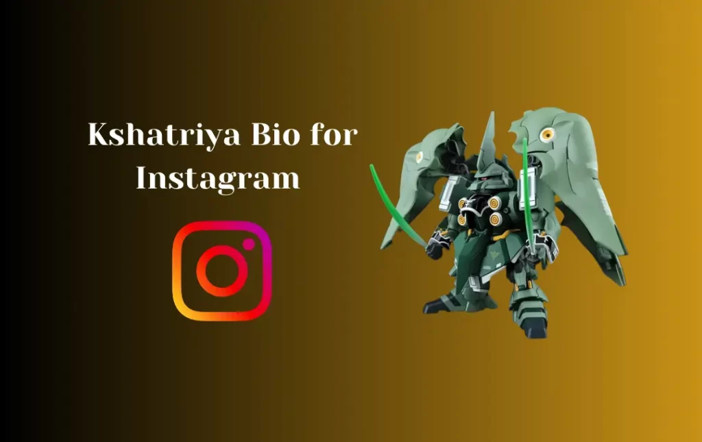 Kshatriya Bio for Instagram