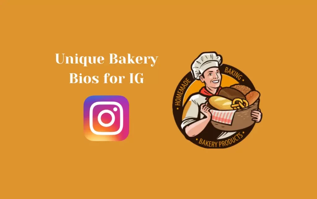 Unique Bakery Bios for IG