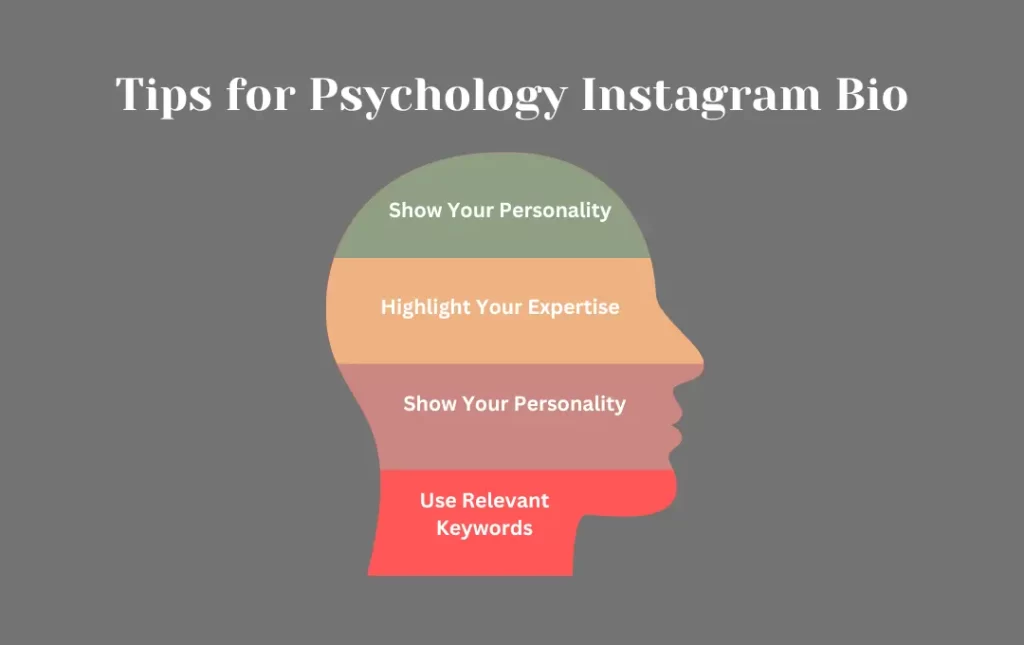 Infographics: Tips for Psychology Instagram Bio