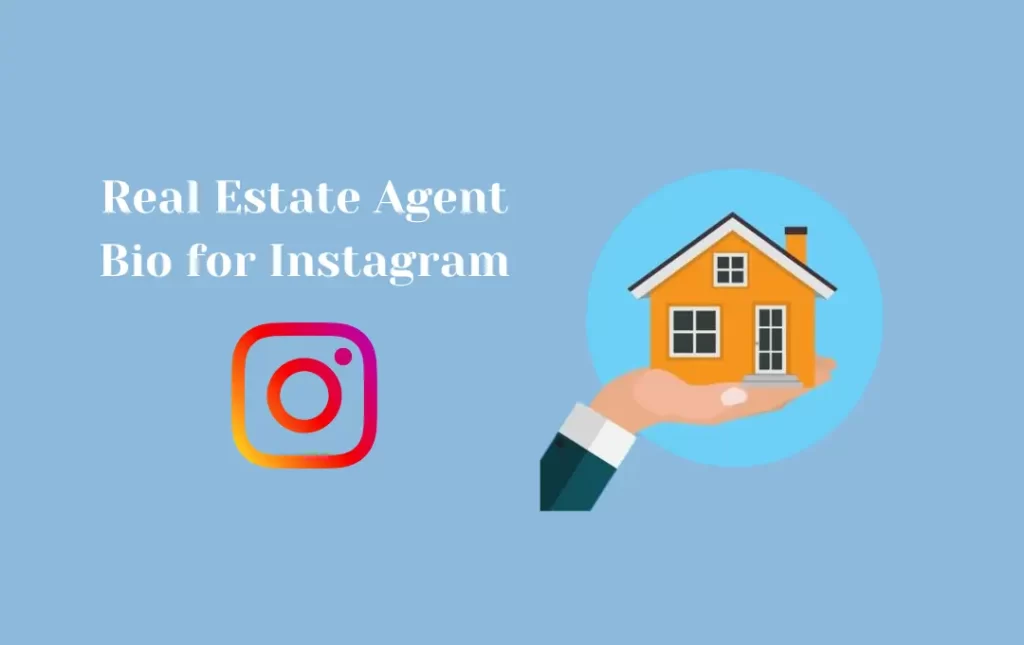 Real Estate Agent Bio for Instagram
