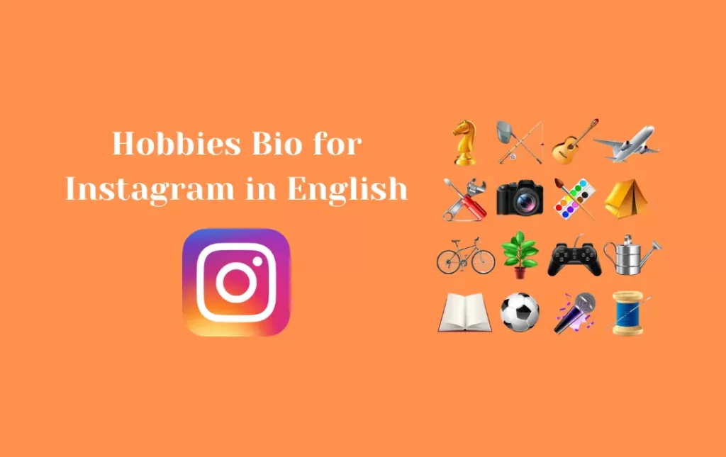 Hobbies Bio for Instagram in English