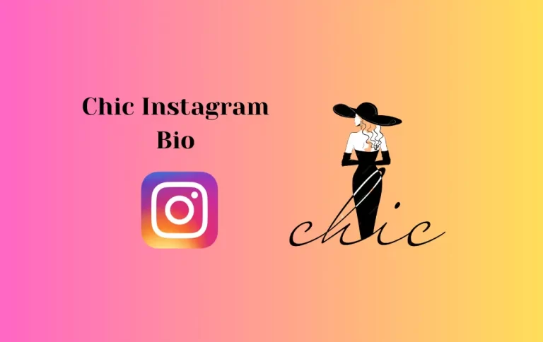 Awesome Chic Instagram Bio | Chic Instagram Captions