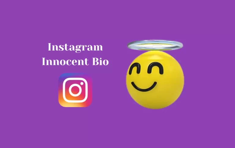 Awesome Instagram Innocent Bio | Innocence Captions for Instagram Bio